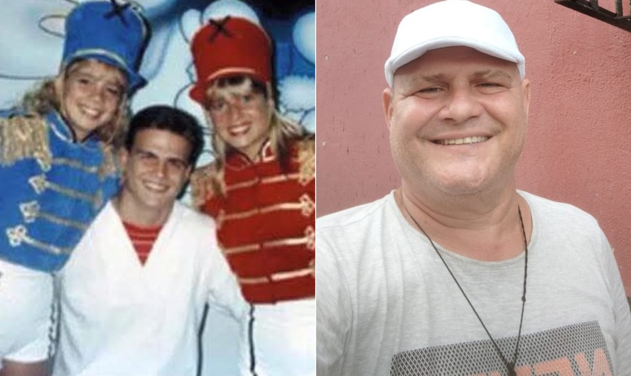 Yuri Martins com Cátia Paganote e Leticia Spiller e atualmente