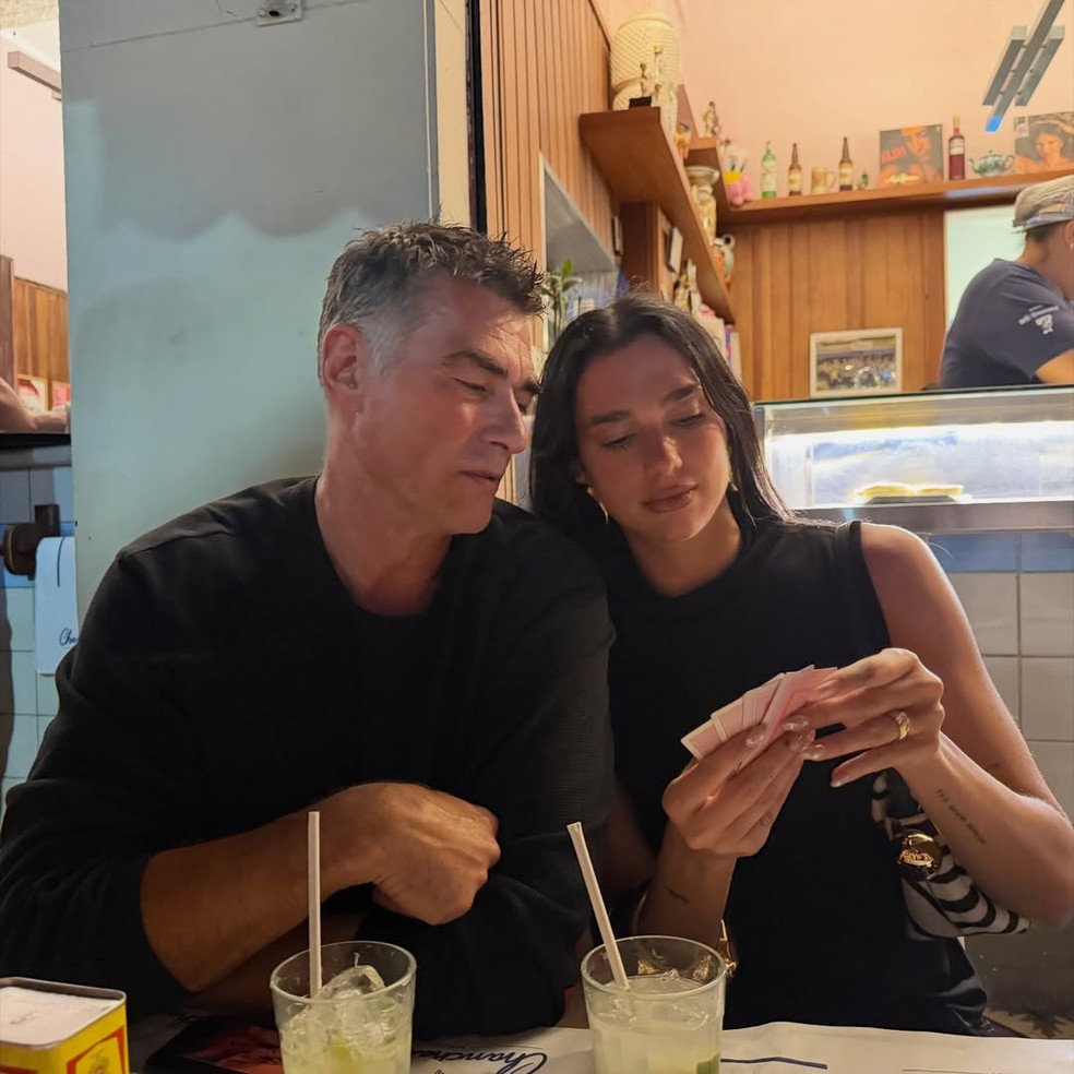 Dukagjin Lipa é pai de Dua Lipa — Foto: Reprodução/Instagram