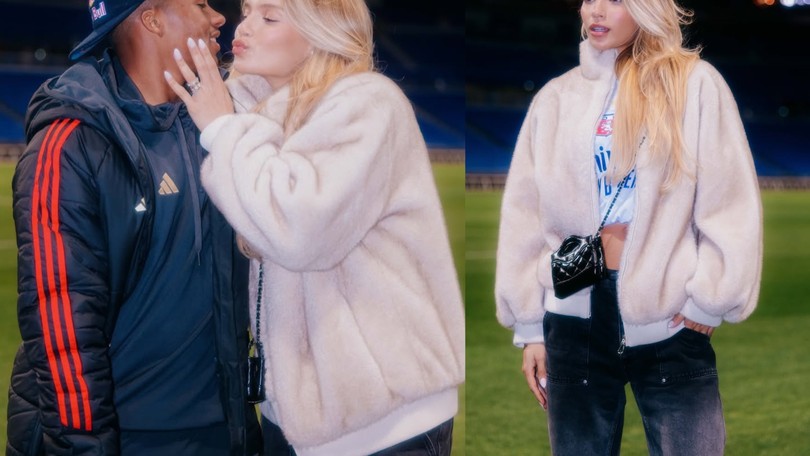 Namorada de Endrick desmente rumores de separação e rebate acusações de interesse