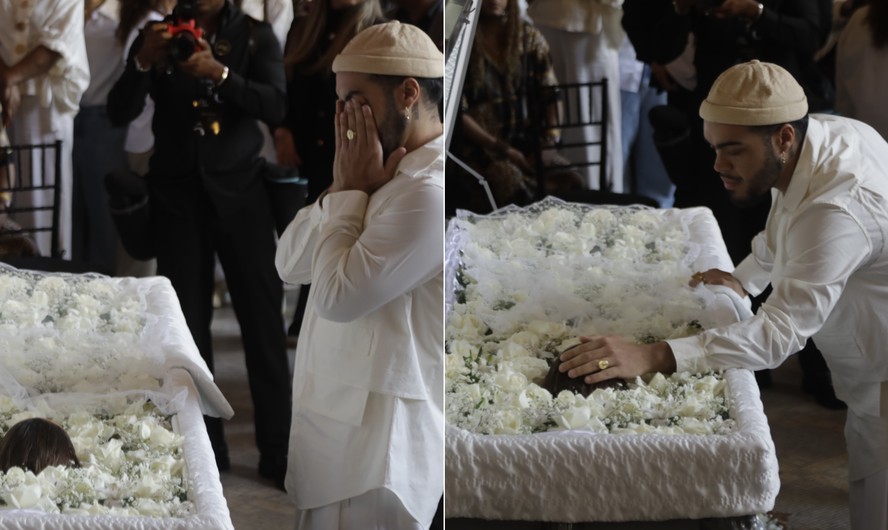 Filho de Preta Gil, Francisco Gil se emociona em despedida