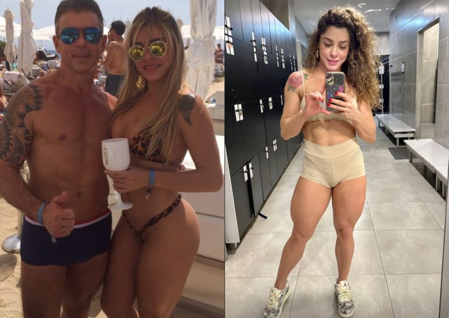 Fabíola de Andrade malha desde os 18 anos e tem alimentação regrada para manter o corpo