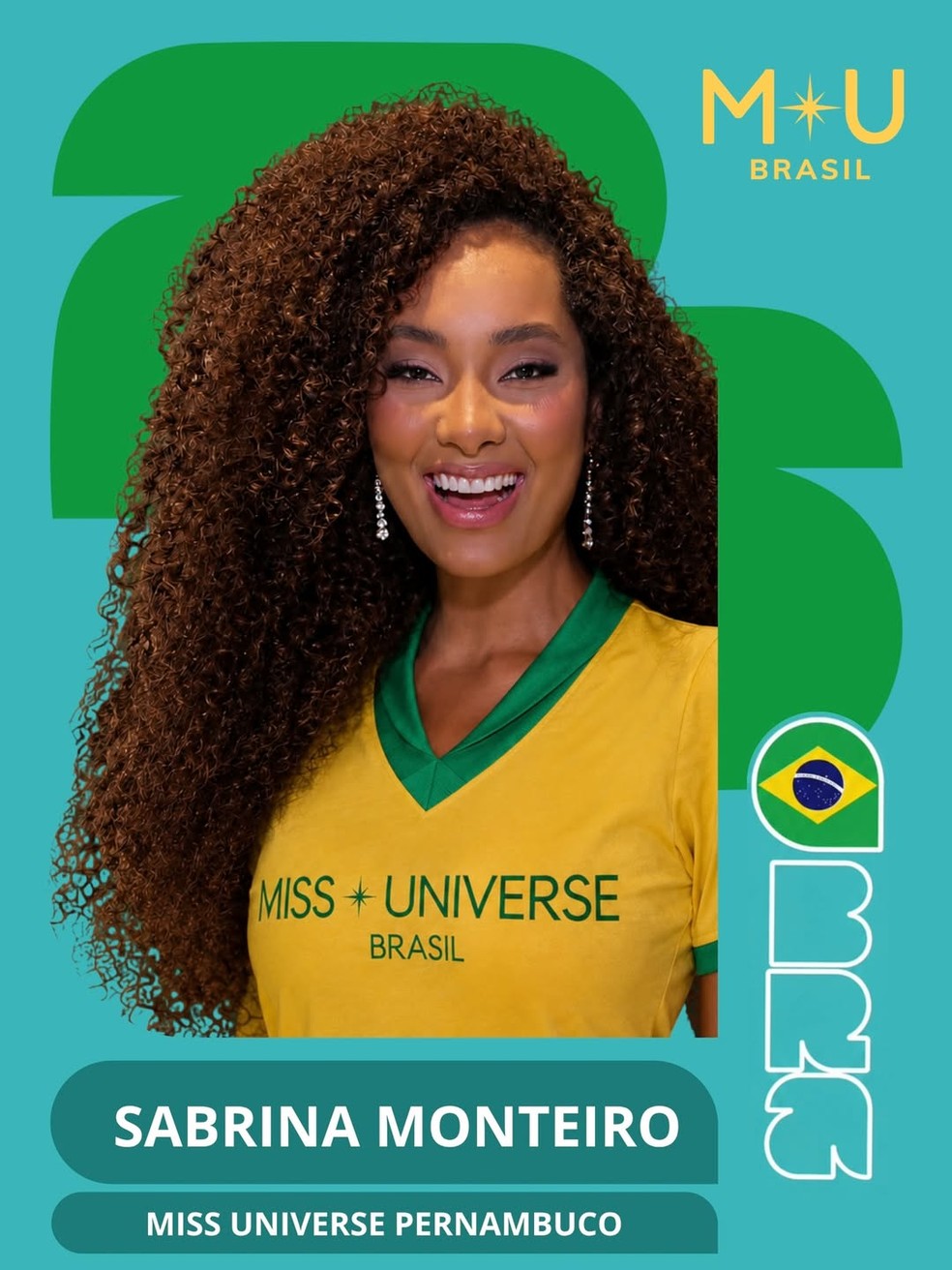 Candidata ao Miss Universe Brasil 2026 — Foto: Divulgação/Miss Universe Brasil