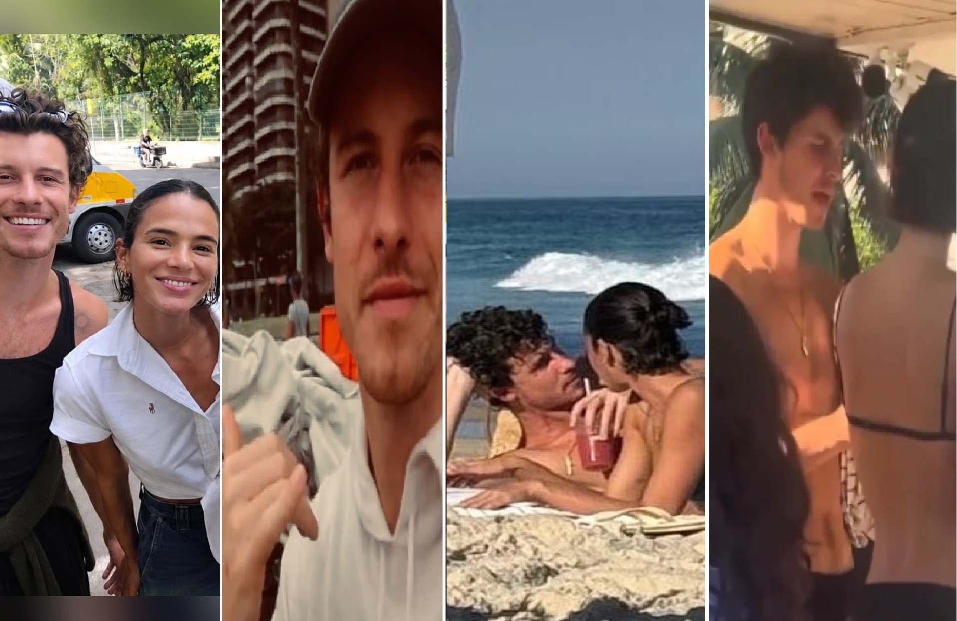 Feira, praia, marmita e muito amor: os 2 meses de Shawn Mendes 