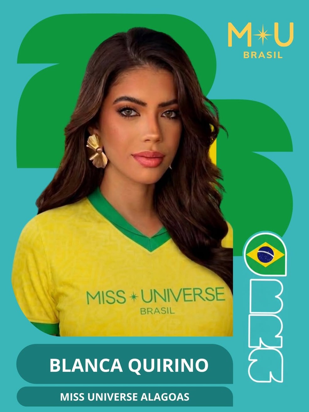 Candidata ao Miss Universe Brasil 2026 — Foto: Divulgação/Miss Universe Brasil