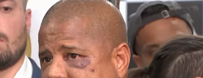 Ex-jogador Marcelinho Carioca disse ter sido coagido a assumir ter caso com Tas Moreira  Foto: Reproduo/YouTube