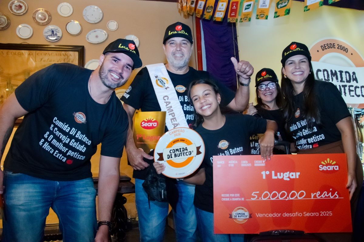 Bar de São João de Meriti conquista tricampeonato no terceiro ano de participação no concurso Comida di Buteco