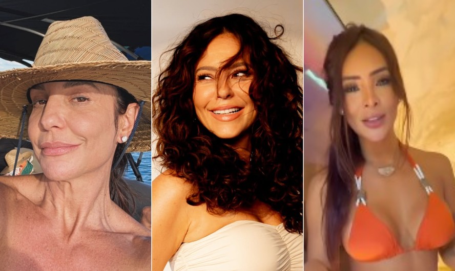 Ivete Sangalo, Paolla Oliveira e Carol Nakamura começam 2026 solteiras
