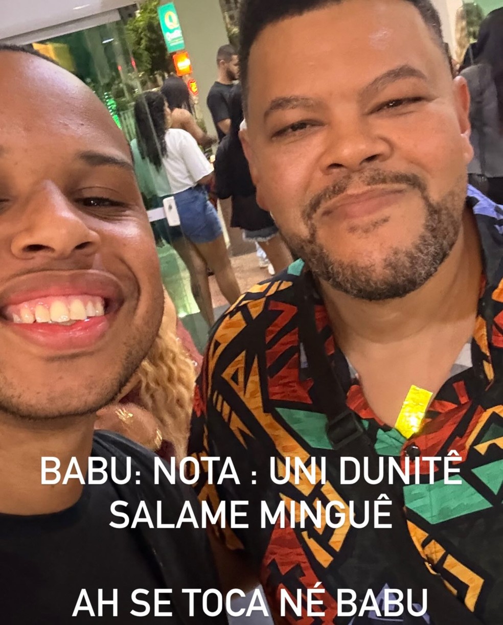 Fã viraliza ao dar notas para simpatia de ex-BBBs após encontro — Foto: reprodução/ instagram