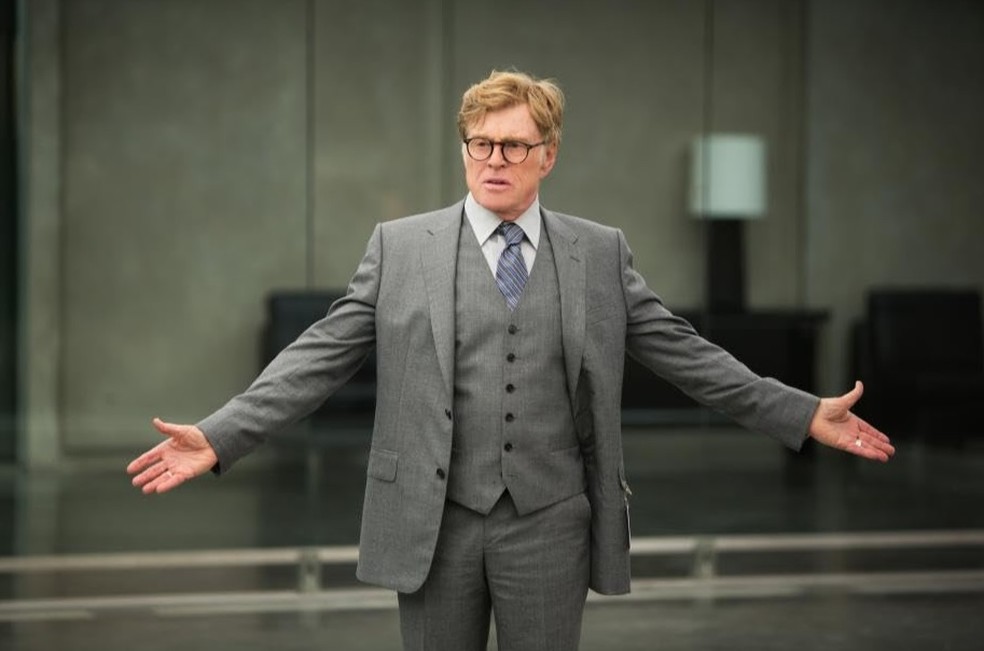 Robert Redford como Alexander Pierce em 'Capit&atilde;o Am&eacute;rica: o Soldado Invernal' &mdash; Foto: Divulga&ccedil;&atilde;o
