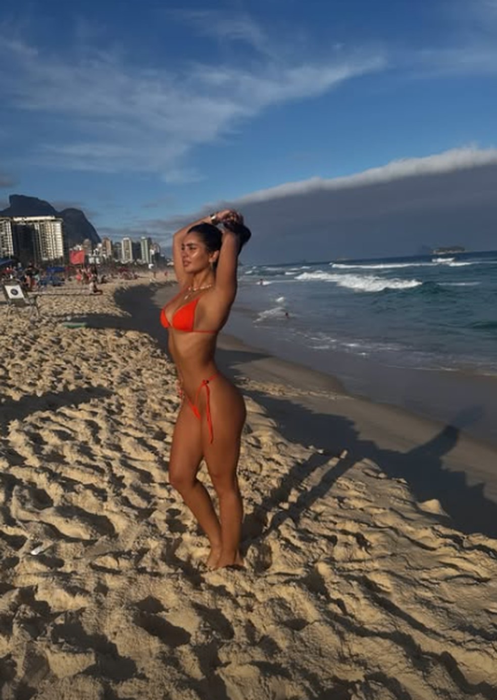 Victoria Ruiz no Rio  Foto: Reproduo/Instagram