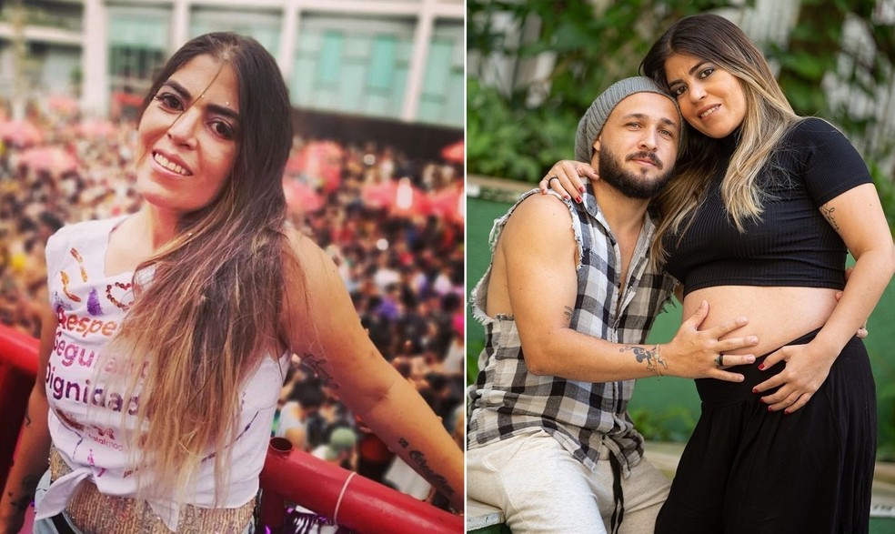 Bruna Surfistinha com o ex-marido, Xico Santos — Foto: Reprodução/Instagram e Extra