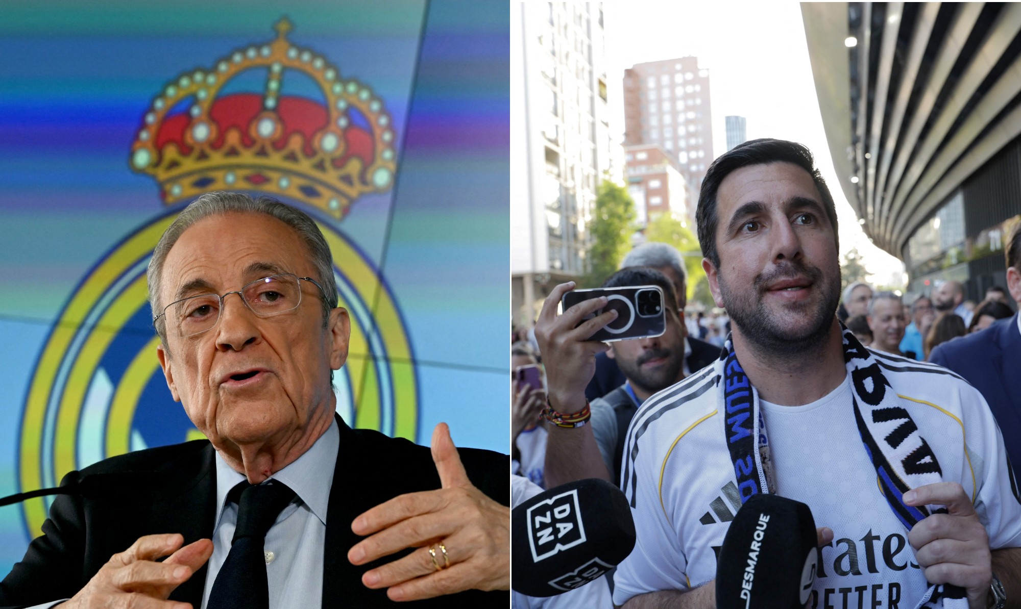 Real Madrid vive eleição histórica com disputa acirrada pela presidência Real Madrid vive eleição histórica com disputa acirrada pela presidência