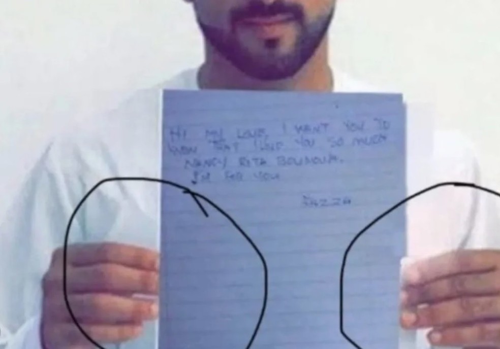 Falha em imagem do príncipe Fazza produzida por IA — Foto: Reprodução