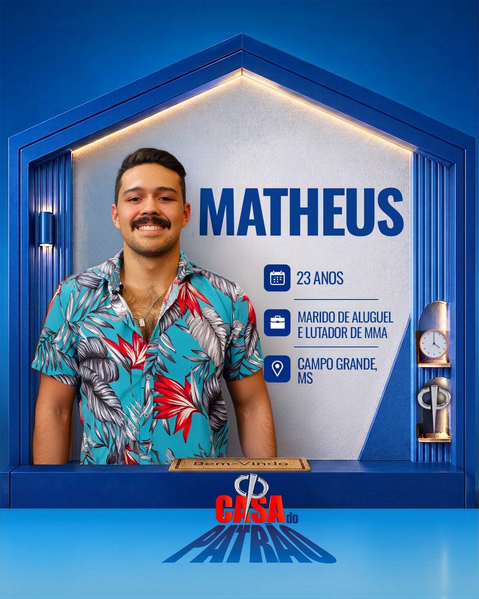 Matheus — Foto: Record/ Divulgação