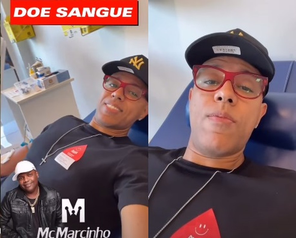 MC Koringa fez campanha para f&atilde;s doarem sangue para MC Marcinho &mdash; Foto: Reprodu&ccedil;&atilde;o