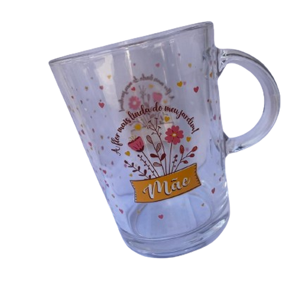 Caneca de vidro — Foto: Reprodução