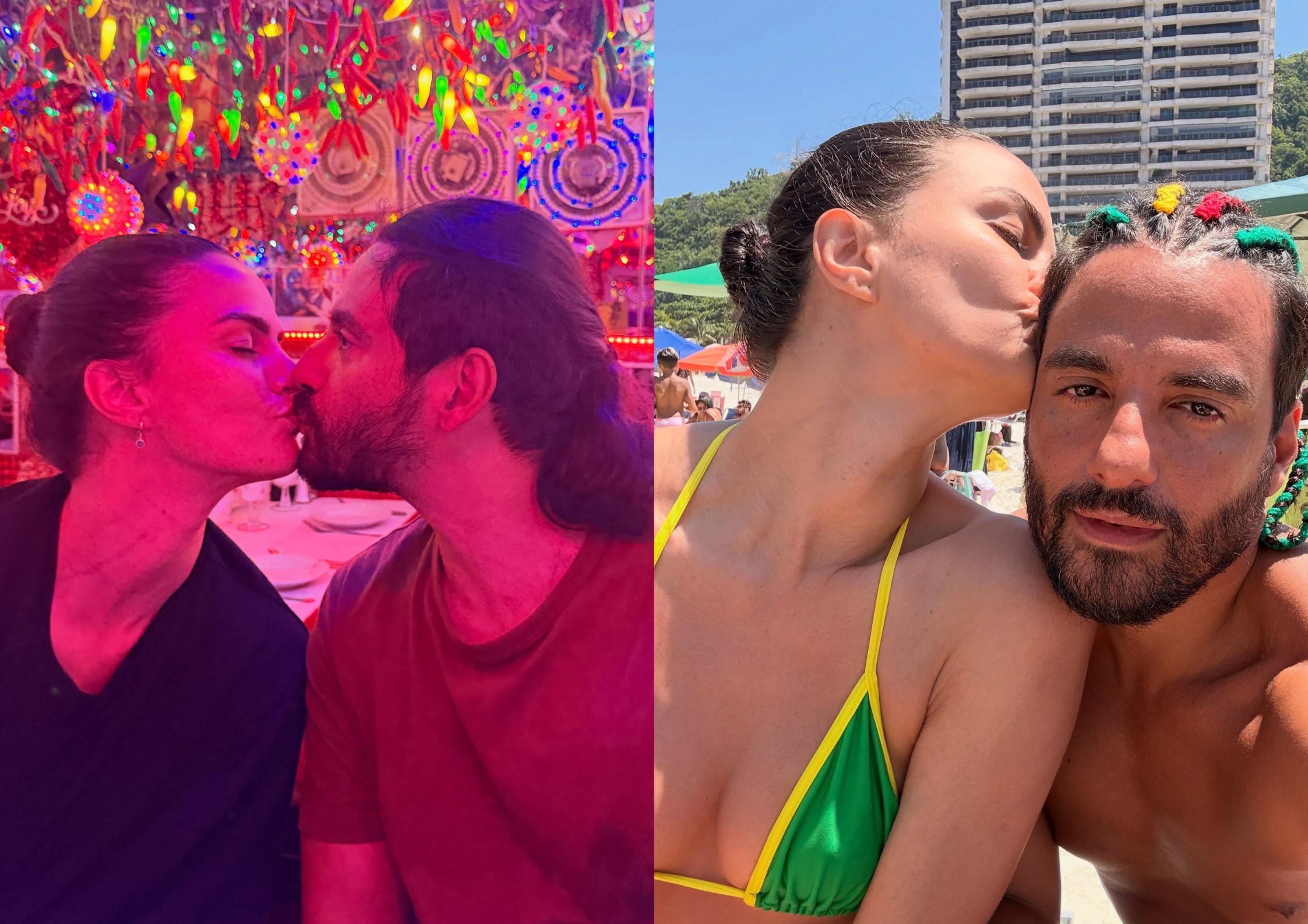 Ex-marido de Bela Gil, JP Demasi comemora 1 ano de namoro com Barbara Fialho: 