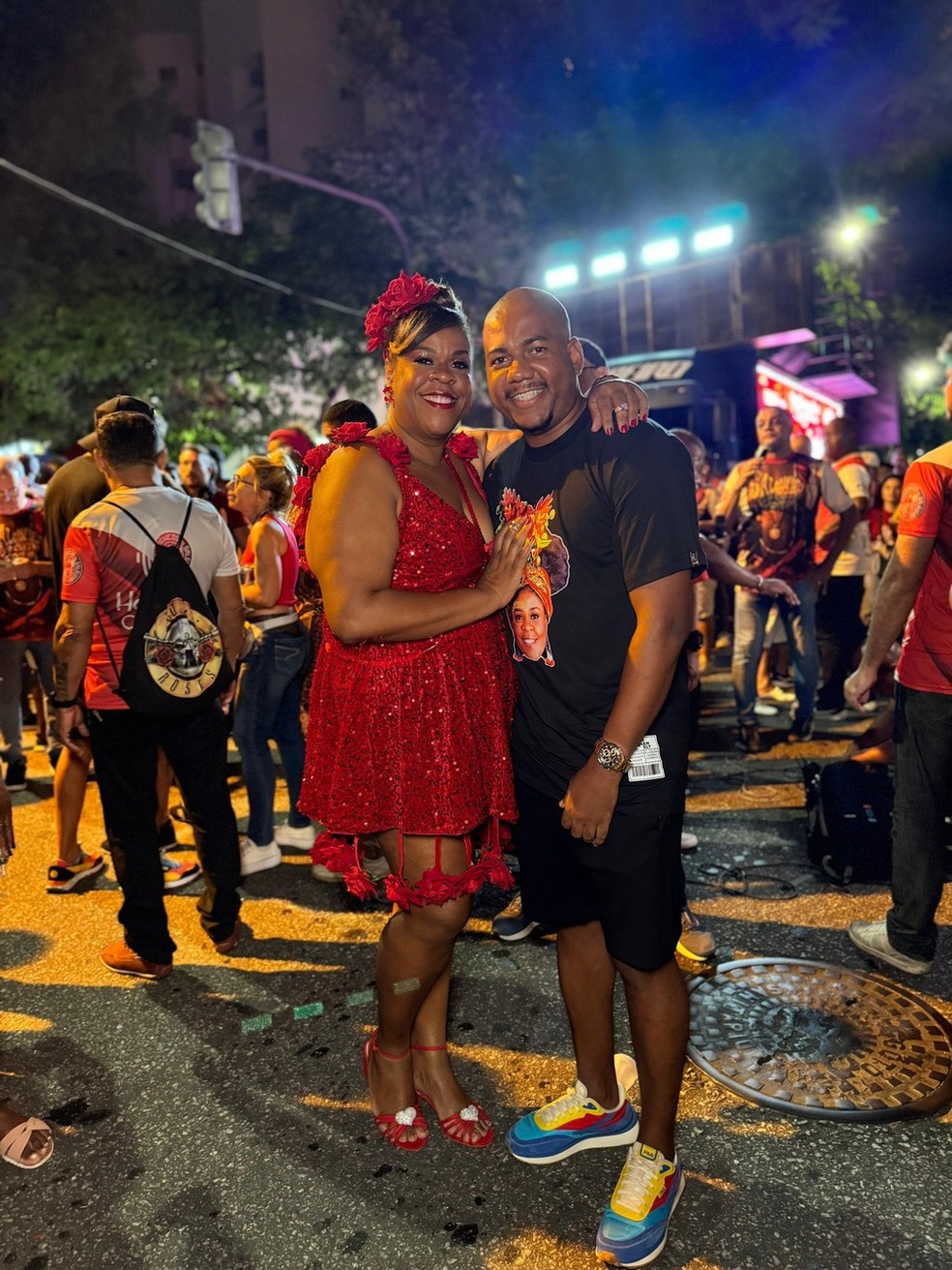 Cacau Protásio e o novo namorado, Luan Pedro — Foto: Divulgação/Palmer Assessoria de Comunicação