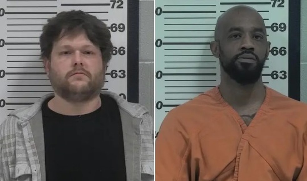 Jordan Willis (&agrave; esquerda) e Ivory Carson &mdash; Foto: Reprodu&ccedil;&atilde;o/Platte County Sheriff's Office