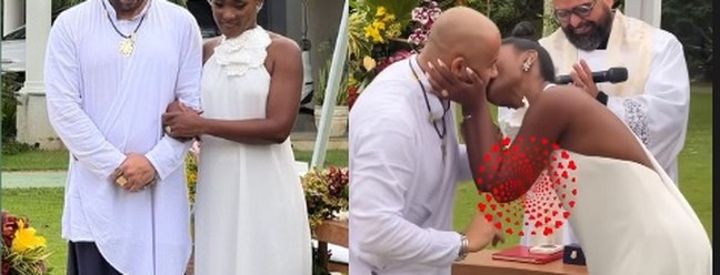 Erika Januza e José Júnior ficam noivos — Foto: Reprodução/Instagram