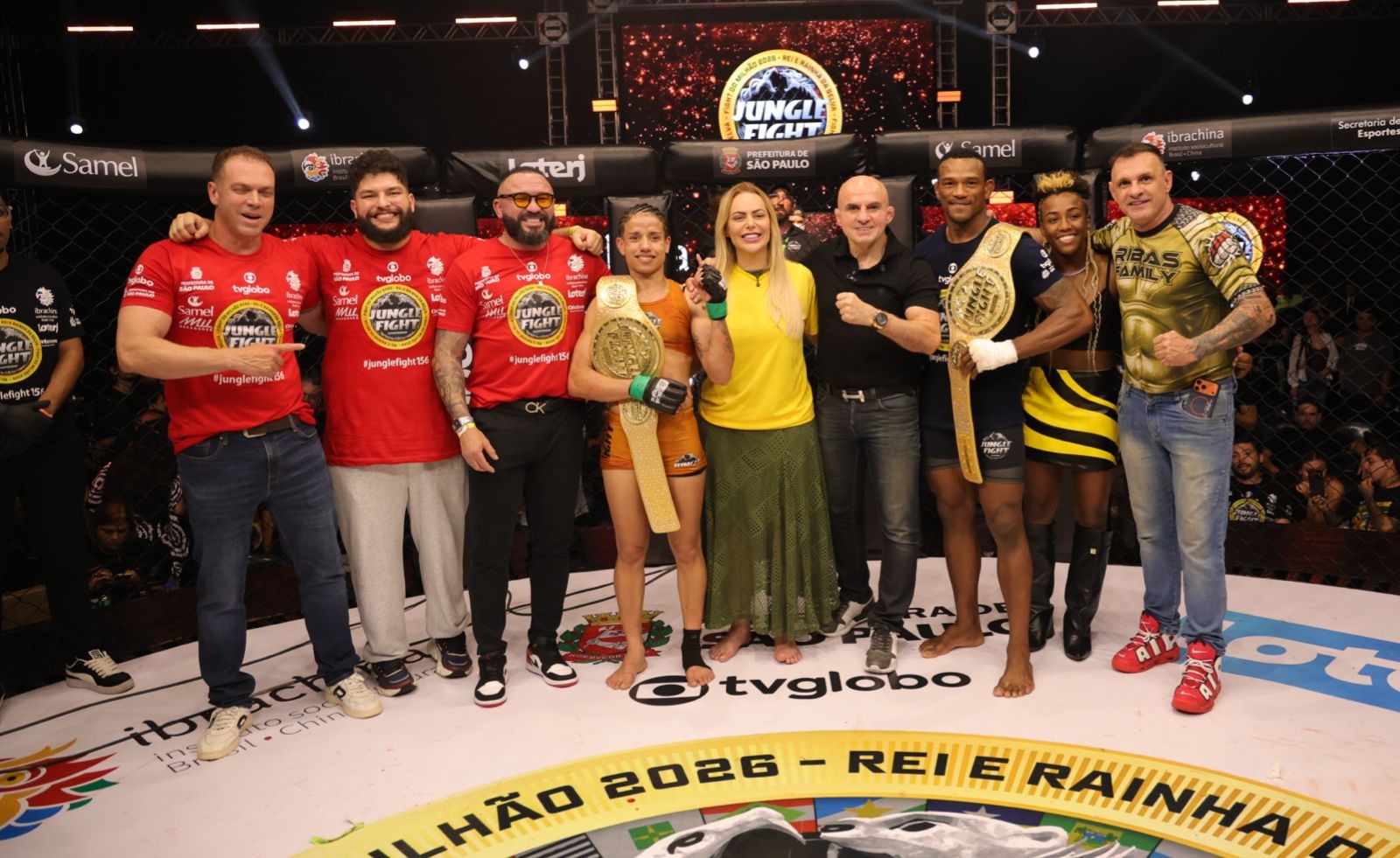 Jungle Fight 156 consagra Nágila Goku e Fabrício Bakai como campeões do Fight do Milhão 2026