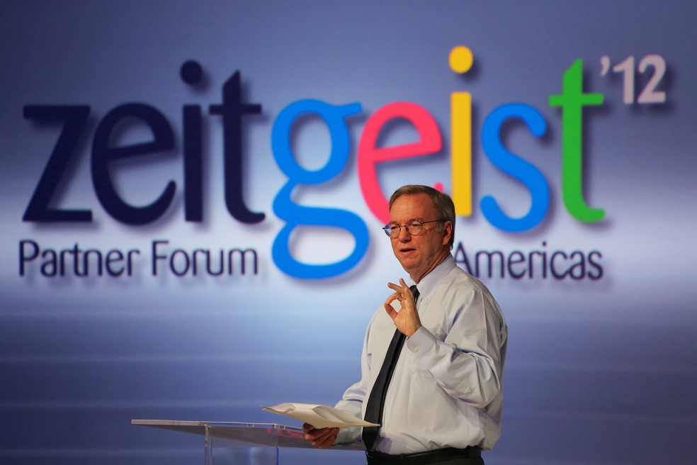 Eric Schmidt, ex-CEO do Google e presidente executivo da Alphabet, membro do Bohemian Grove — Foto: Wikimedia Commons