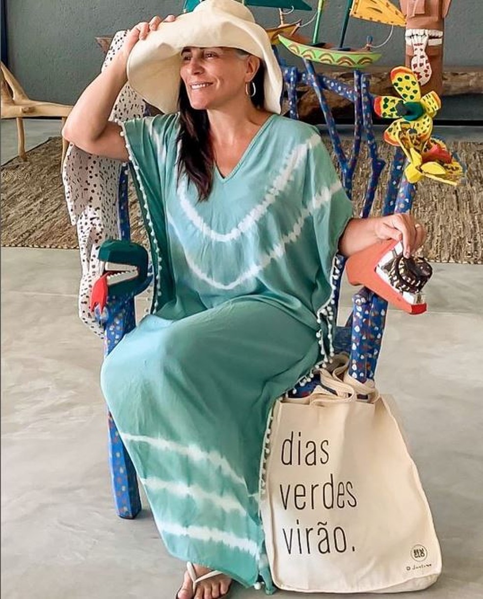 Mansão de Glória Pires em São Miguel dos Milagres — Foto: rep/ instagram