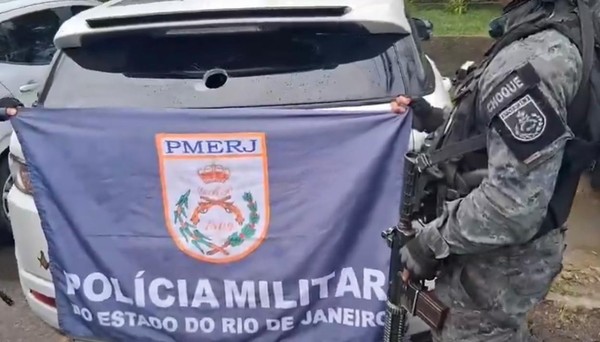 Mais um 'caveirão do crime' é apreendido pela PM durante ação em Vargem Grande; suspeito foi preso