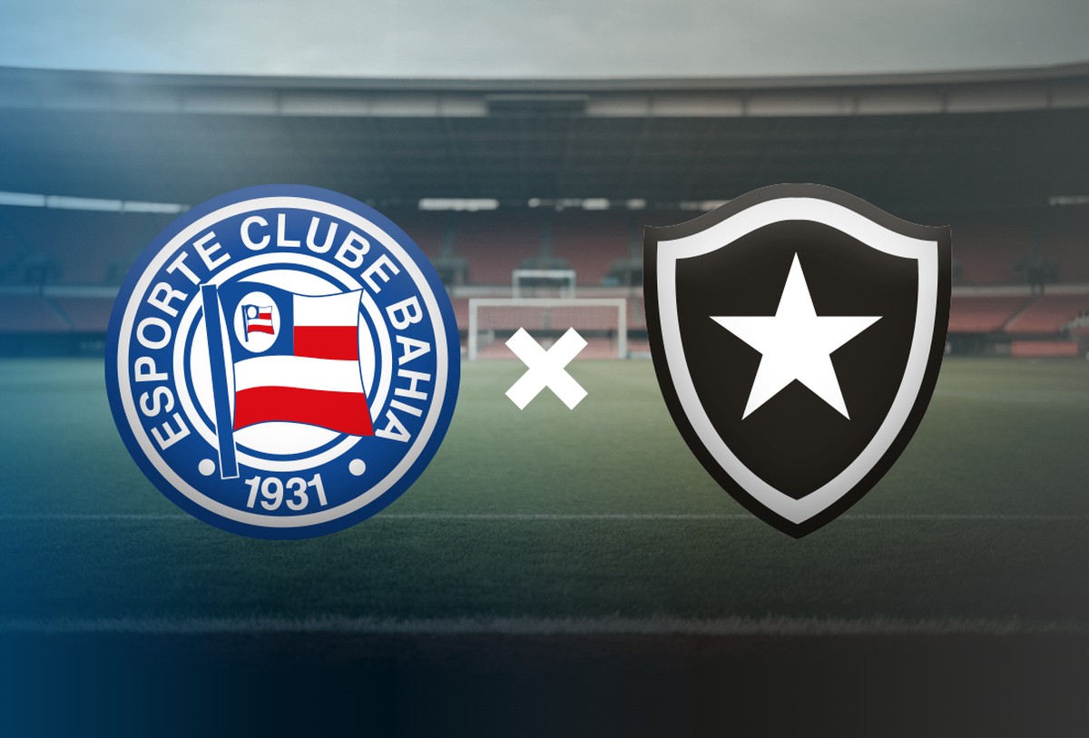 Bahia x Botafogo: onde assistir ao vivo ao jogo do Brasileirão