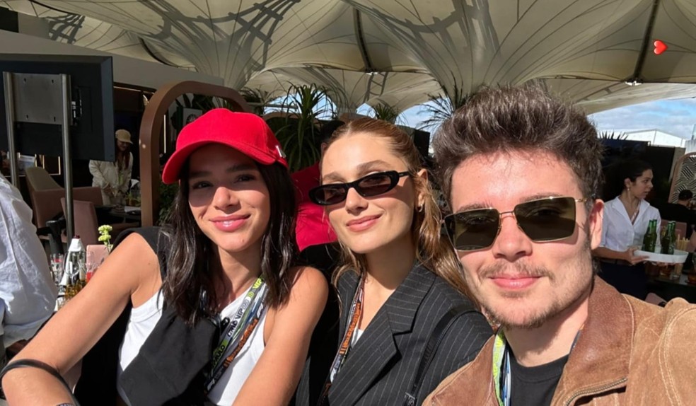 Bruna Marquezine, Sasha e João Figueiredo — Foto: Reprodução