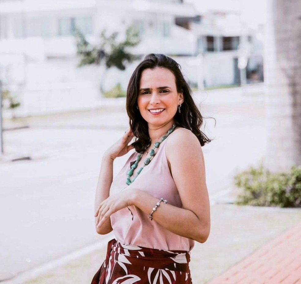 Joana Werneck é a nova namorada de Reginaldo Faria — Foto: Instagram