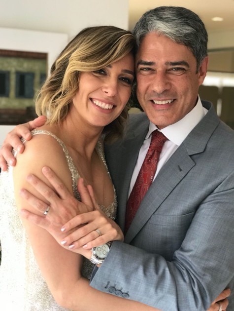 Casamento de William Bonner e Natasha Dantas — Foto: Reprodução/Instagram