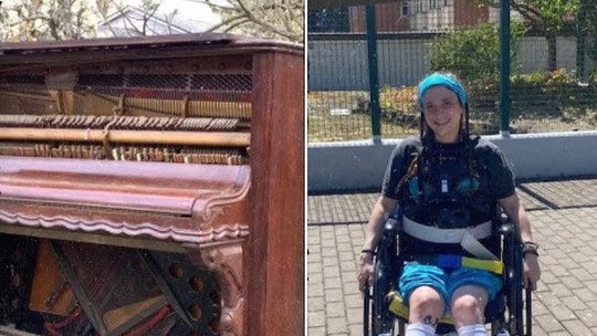Mulher muda de estado para 'recomeçar a vida', mas fica paraplégica após ser esmagada por piano