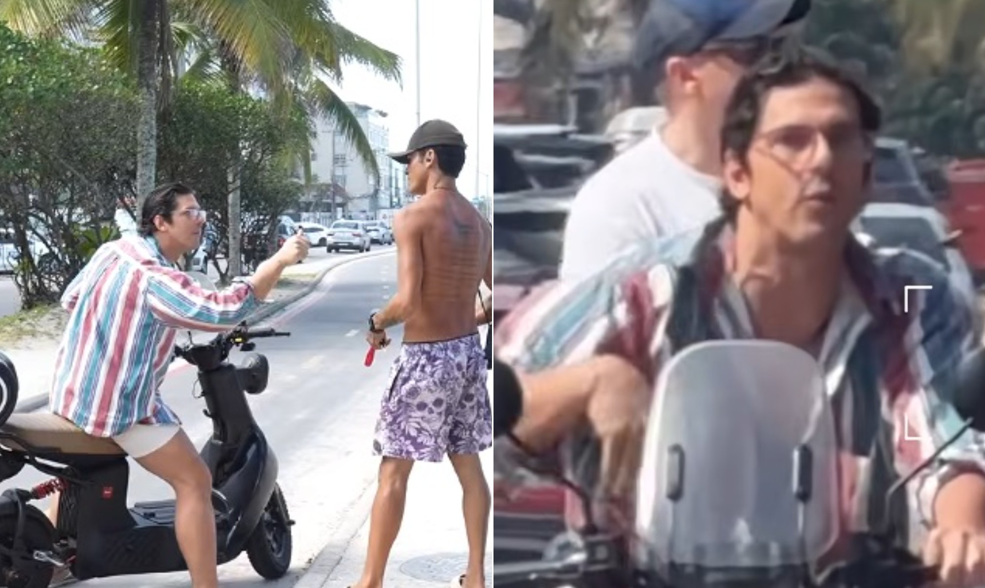 Rafael Infante é flagrado discutindo com fotógrafo, que desabafa: 