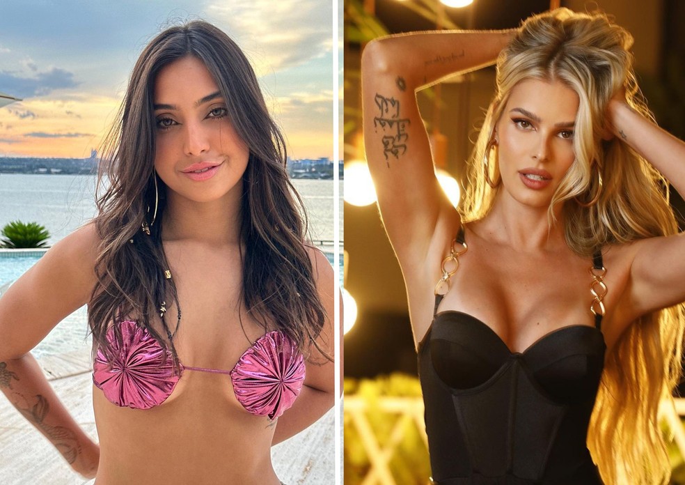 Vanessa Lopes e Yasmin Brunet — Foto: Reprodução/Instagram