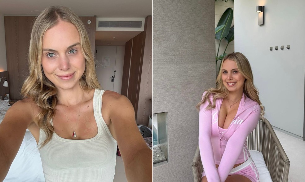 A modelo fitness Sarah Lloyd — Foto: Reprodução/Instagram