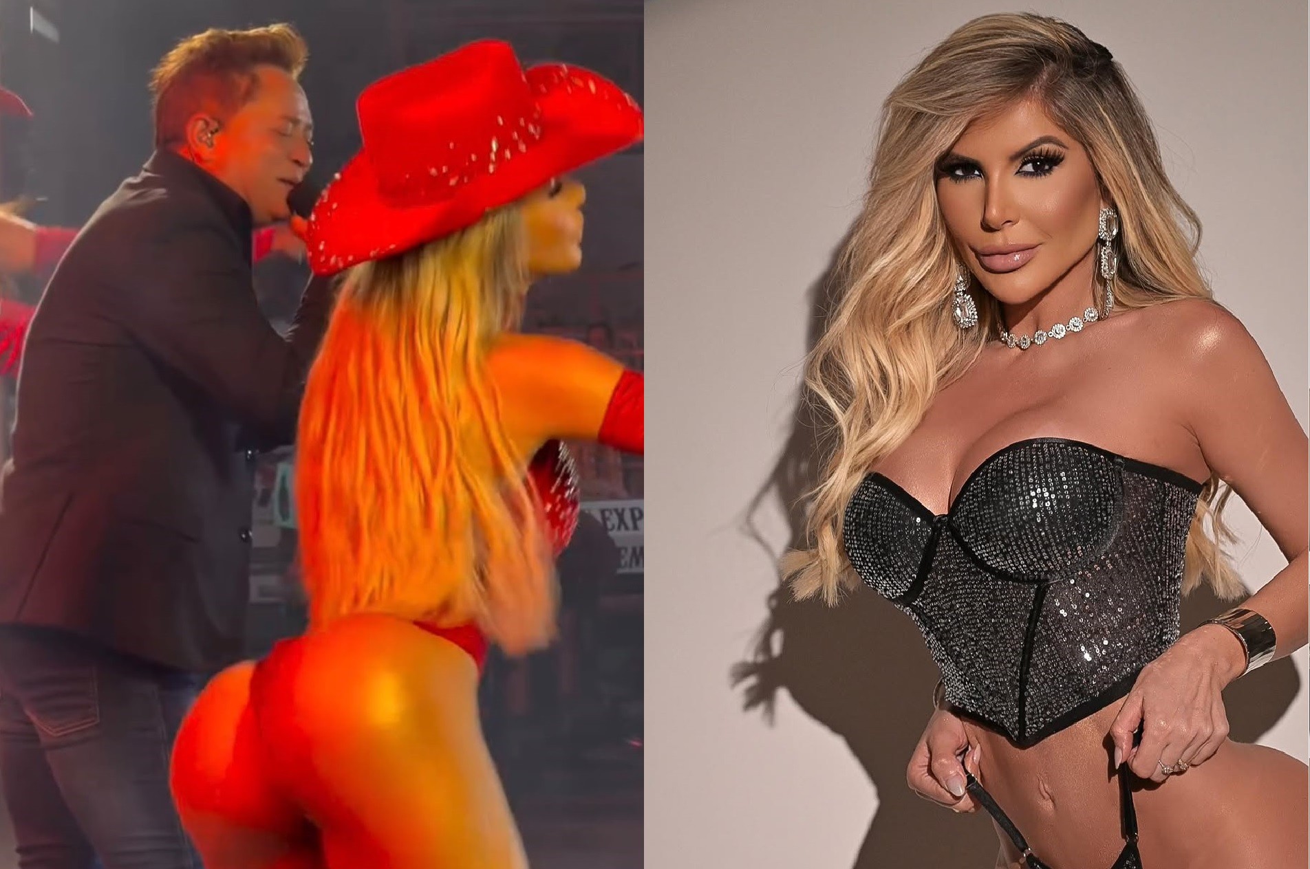 Quem é a bailarina de Leonardo que roubou a cena com figurino sexy e dividiu opiniões