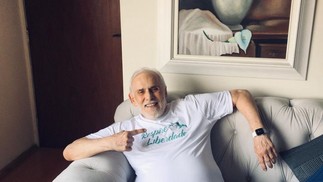 Francisco Cuoco em casa — Reprodução/Instagram