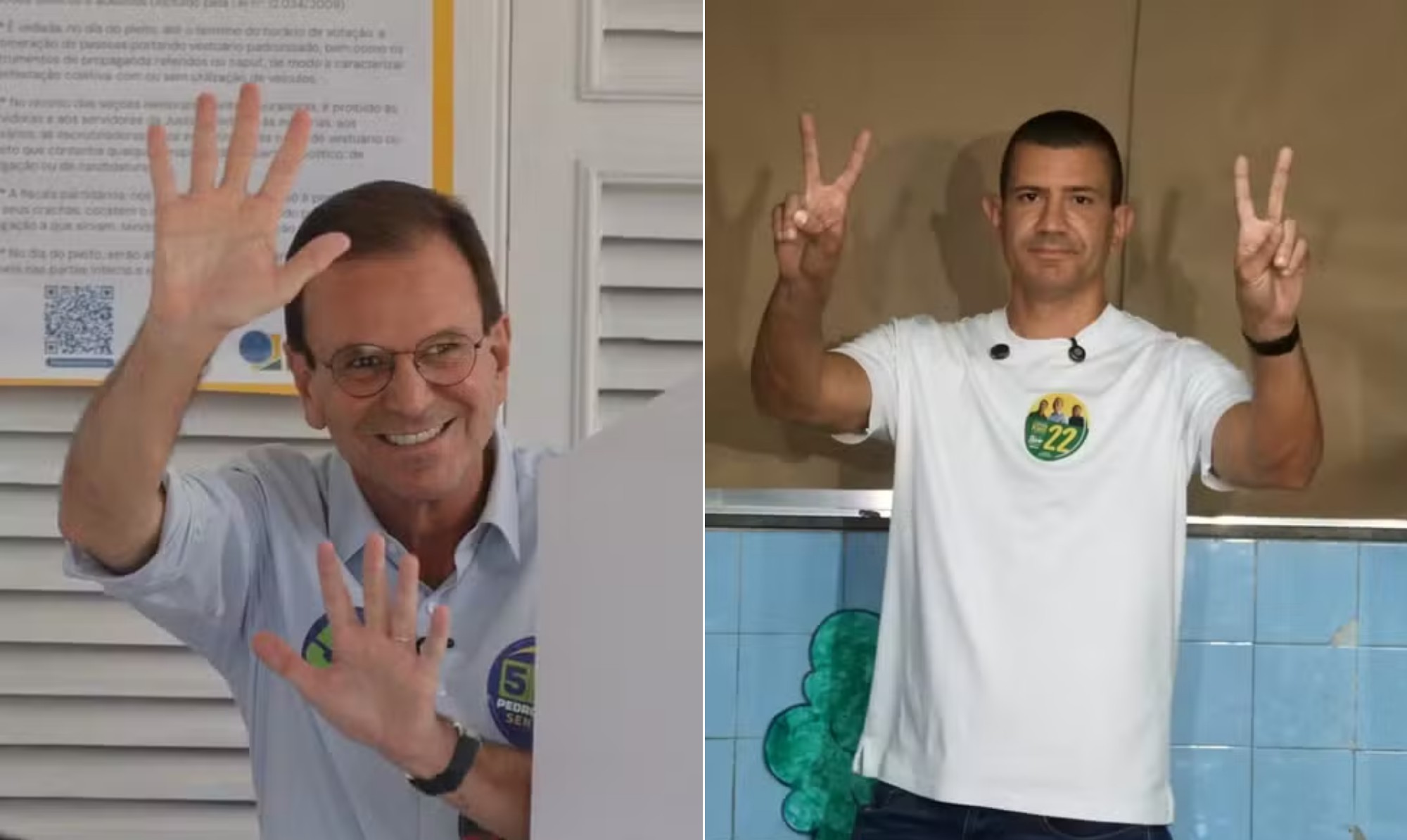 Todos os candidatos ao governo do Rio já votaram; veja o que cada um falou em sua seção