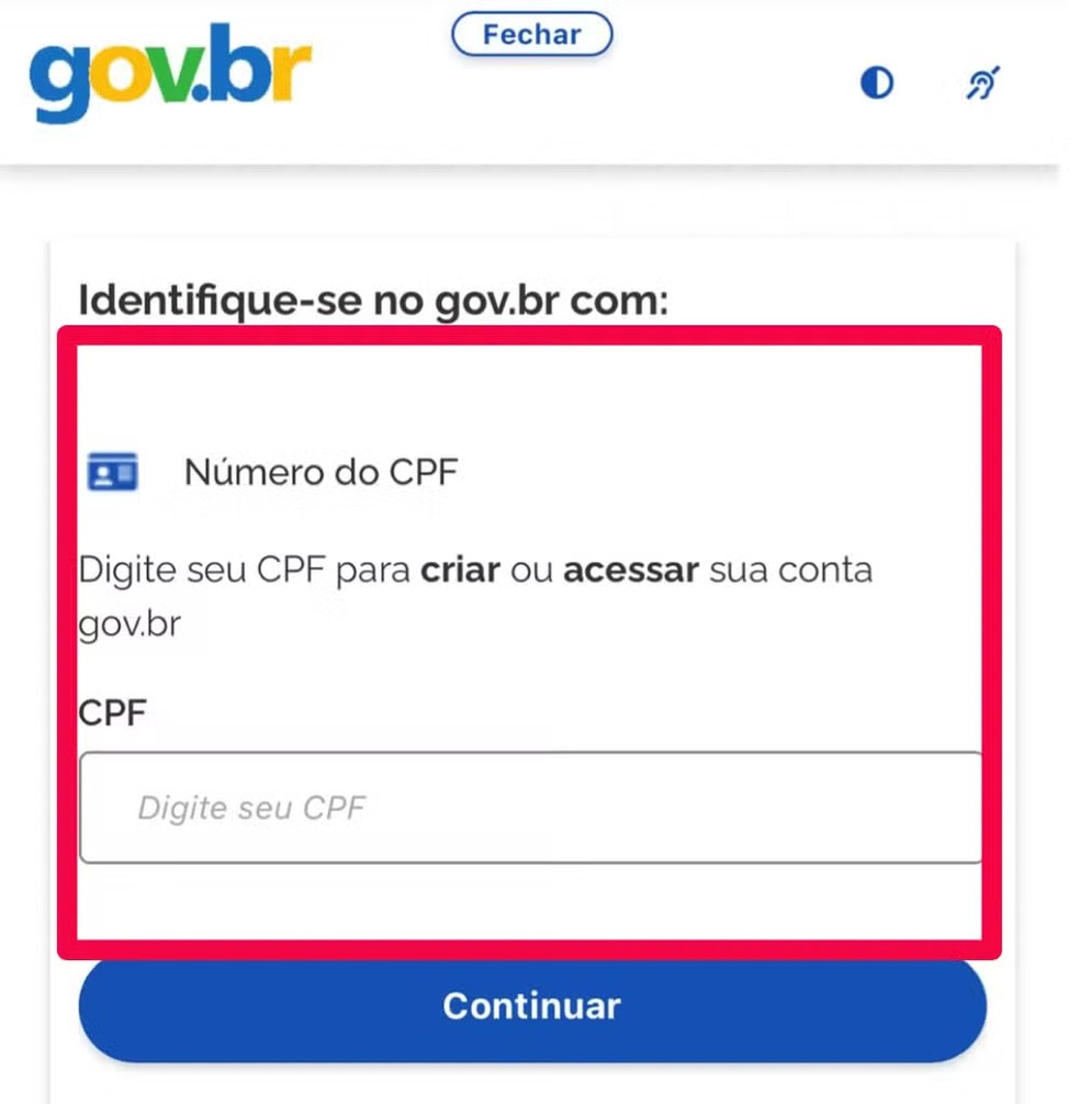 Confira o passo a passo para verificar se você recebeu a mensagem do INSS — Foto: Reprodução