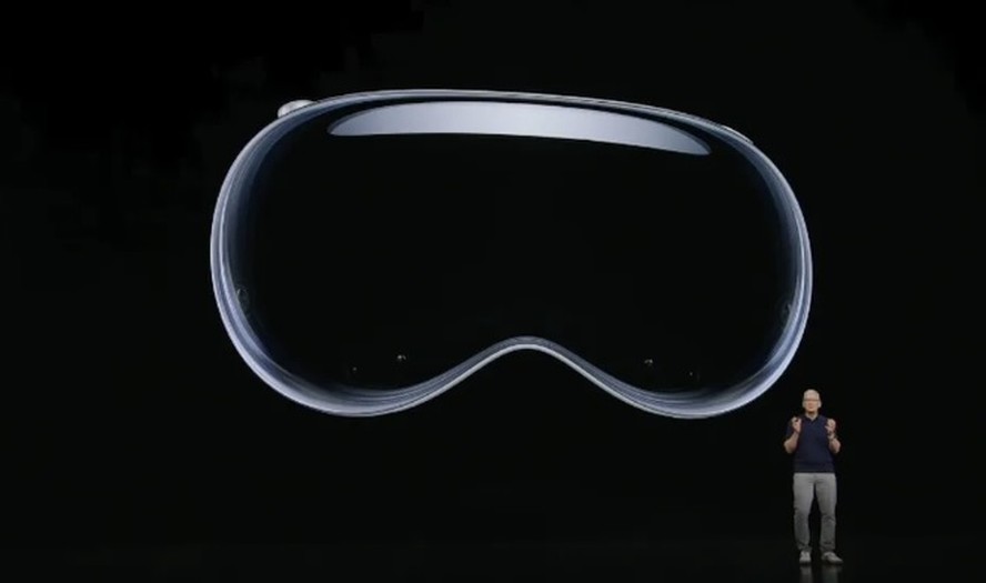 A Apple lançou hoje óculos de realidade virtual