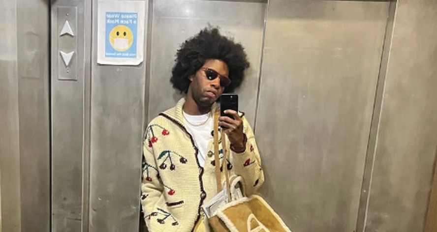 Jeremy em foto publicada no Instagram