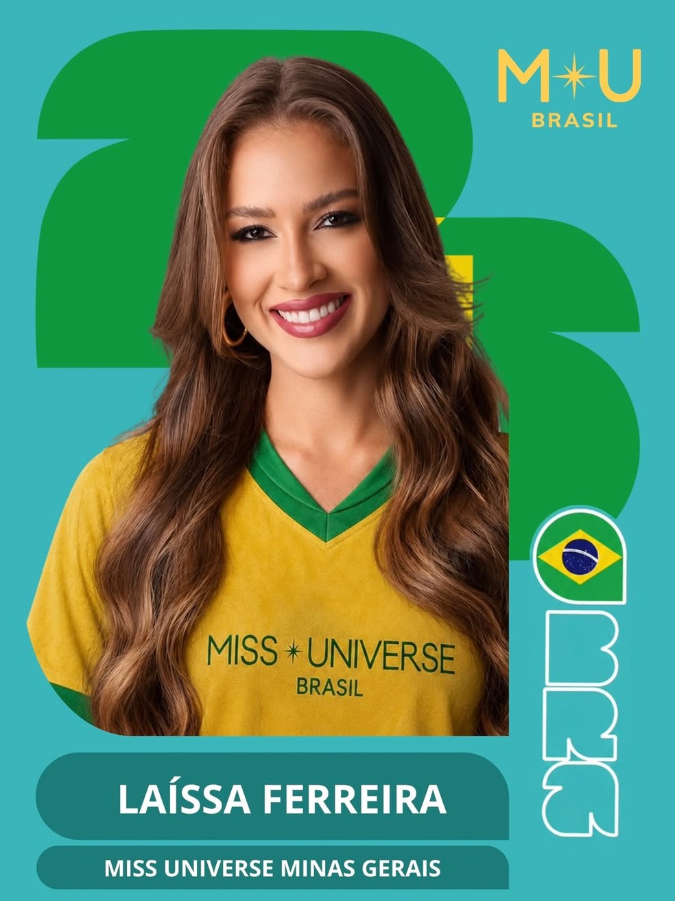 Candidata ao Miss Universe Brasil 2026 — Foto: Divulgação/Miss Universe Brasil