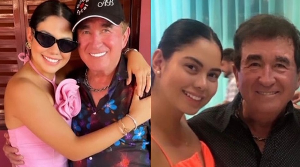 Layza Bittencourt e Amado Batista — Foto: rep/ instagram