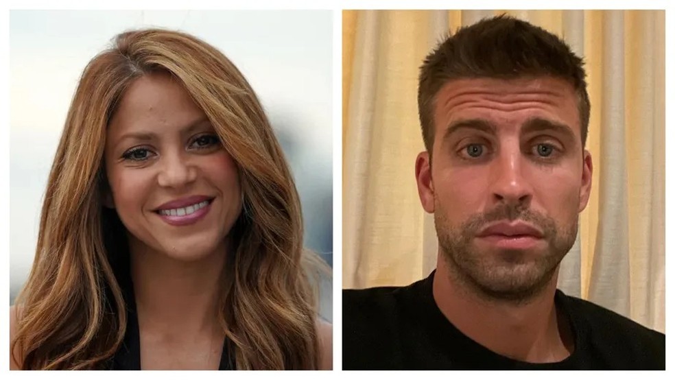 Honra, Direito internacional e de imagem: separação de Piqué e Shakira vira tema de estudo em universidade — Foto: Bryan R. Smith/AFP e Reprodução/Instagram