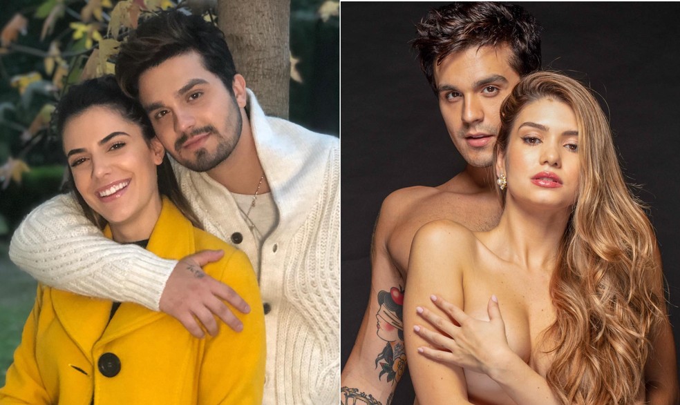 Jade Magalhães, Luan Santana e Izabela Cunha — Foto: Reprodução/Instagram