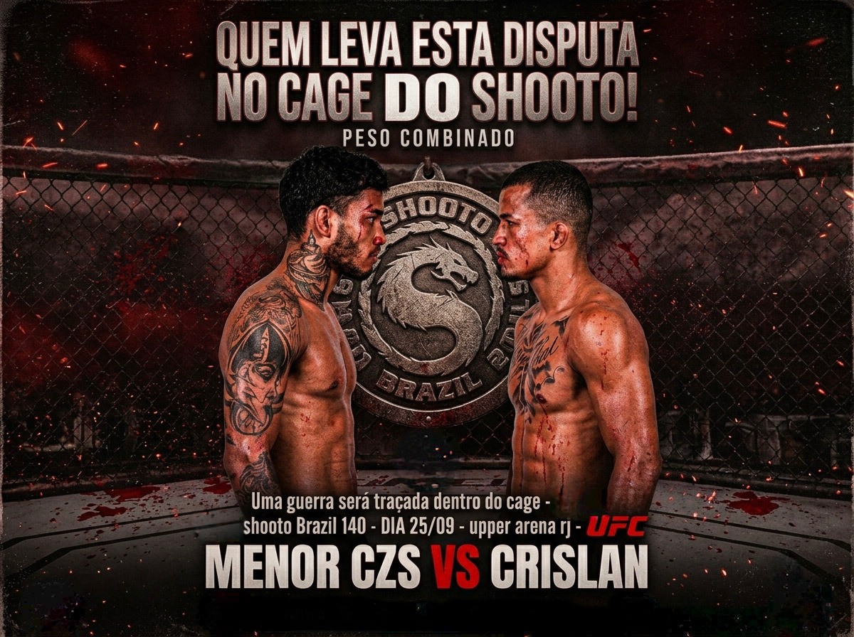 Campeão peso-mosca do Shooto Brasil faz duelo em peso combinado