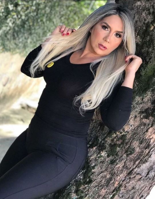 Cleusimar Cardoso tentou ser a Loira do Tchan, em 1997 &mdash; Foto: Raiz d Not&iacute;cia/ rep instagram