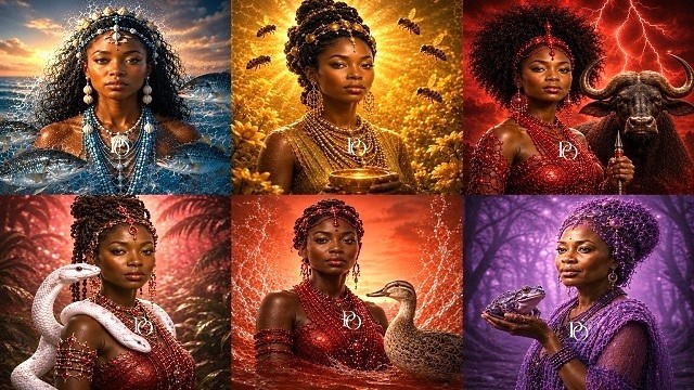 A força das mulheres peixes de Yemọja, das mulheres búfalos de Yánsàn e de outras Ìyábás
