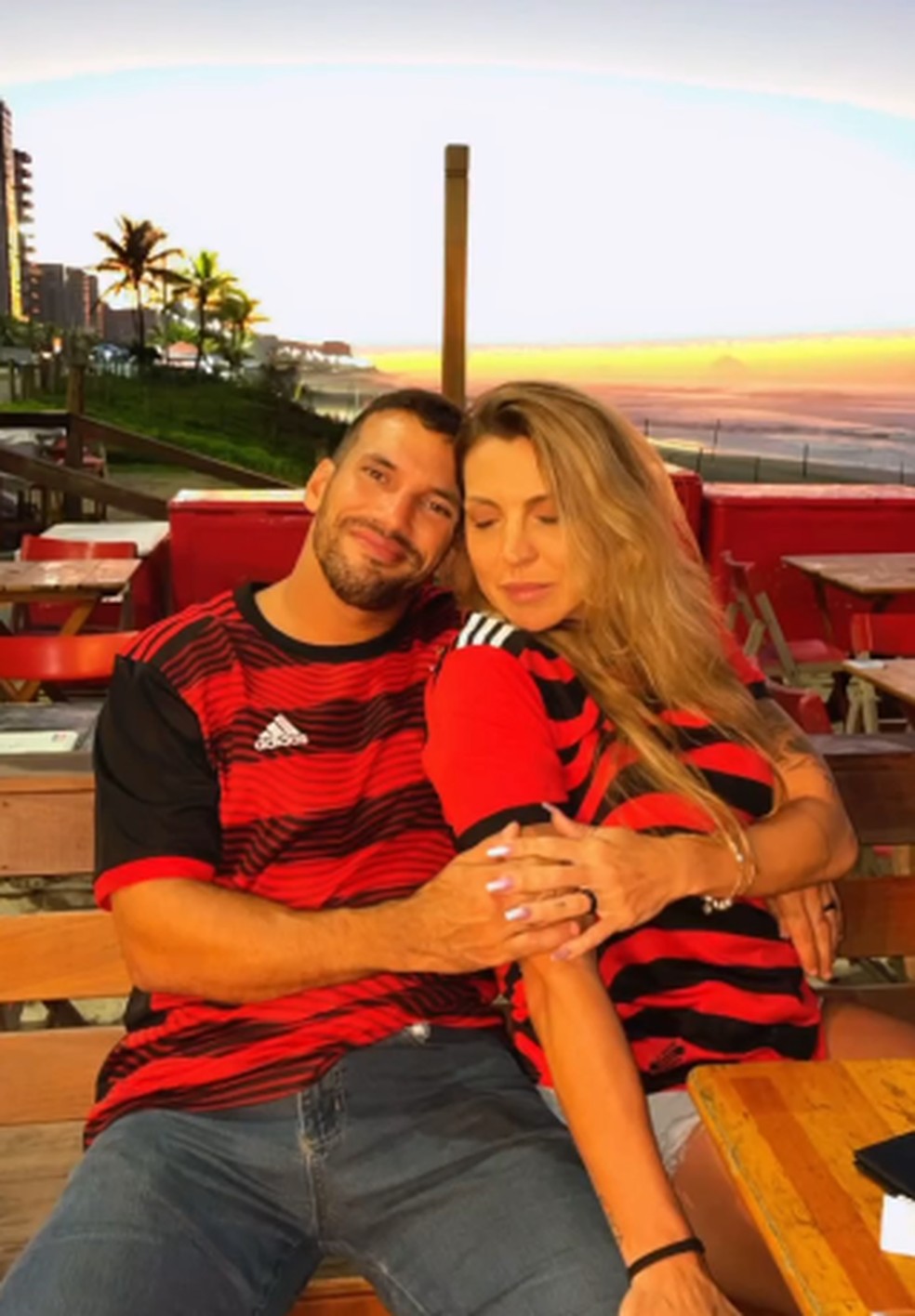 O marido da juíza Tula Mello, o policial João Pedro Marquini, foi morto no início do ano — Foto: Reprodução/Instagram